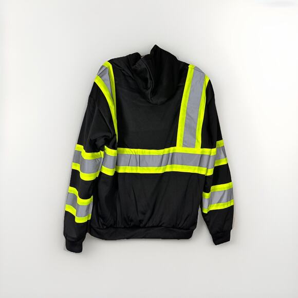 Pyramex High Visibility Insulated Bomber Winter Safety PARKA COAT - Picture 5 of 11